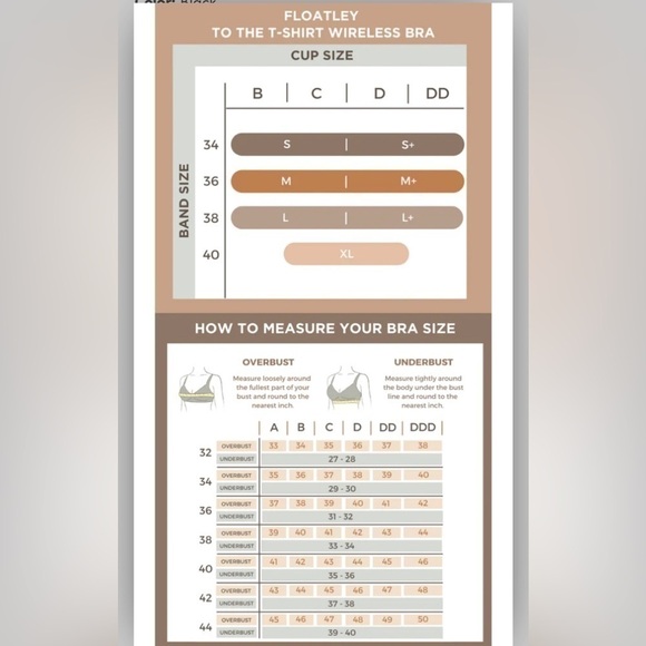 FLOATLEY Bra Size M+ or 36D - Picture 6 of 6